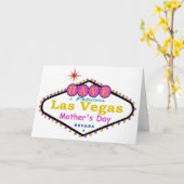 Ayez une Fabulous Las Vegas carte de fête des mère (Fleur jaune)