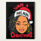 Ayez une mélanine Noël Black Girl Magic Sista (Dos)