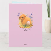 Ayez une merveilleuse carte de Pâques (Dos)