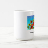 Ayez une tasse de café de jour ensoleillé (Centre)