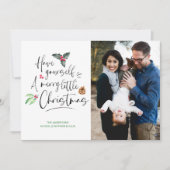 Ayez Vous-Même Joyeux Carte Photo De Noël (Devant)