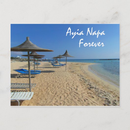 Ayia Napa Forever Briefkaart (Voorkant)