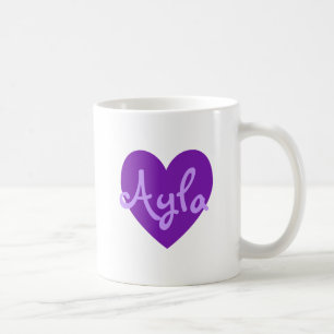 Ayla in Paars Koffiemok