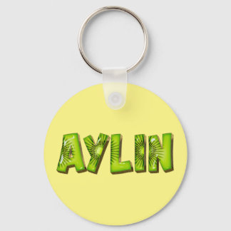 Aylin Name Kiwi Design Porte-clés