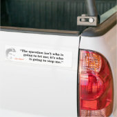 Ayn Rand citeert over de vraag Bumpersticker (Op Truck)