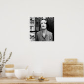 Ayn Rand Graphic & Famous Quote Poster (Keuken)