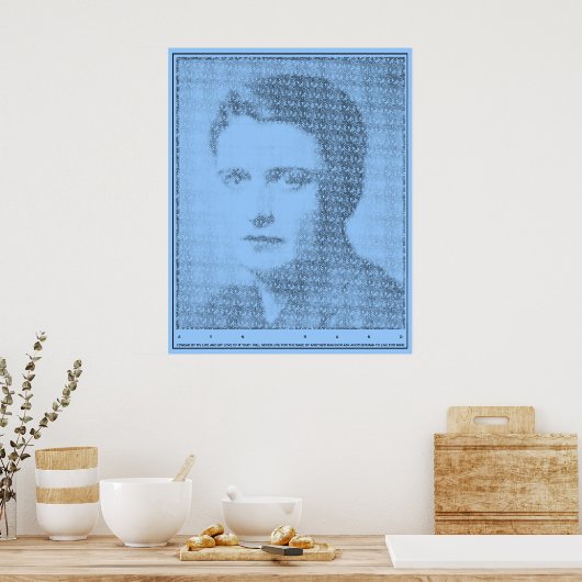 Ayn Rand Oath of the Valley Poster (Cuisine)