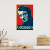 Ayn Rand - Shrugged : Poster OHP (Cuisine)