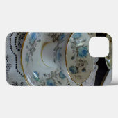  Aynsley Blue Roos Tea iPad-draagtas Case-Mate iPhone Case (Achterkant (horizontaal))