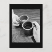 Ayons une carte postale café (Devant)