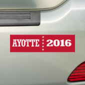 Ayotte - Kelly Ayotte 2016 Bumpersticker (Op auto)