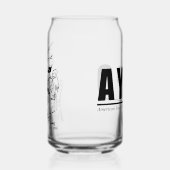AYPO 25-26 Saison Limited Cartoon Can Glass 16oz (Droite)