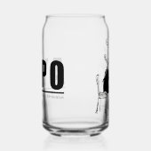 AYPO 25-26 Saison Limited Cartoon Can Glass 16oz (Gauche)
