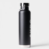 AYPO Bouteille d'eau Noir avec logo blanc (Plage)