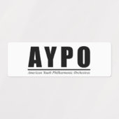 AYPO Multiple Logo Labels (Design 1)