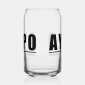 AYPO peut verre 16oz (Gauche)