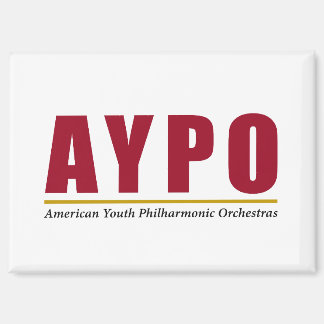 AYPO Rode Logo-magneet Magneet
