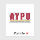 AYPO Rode Logo Sticker (Vel)