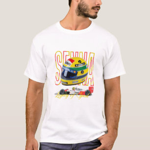 Ayrton Senna Fan Formule 1 T-shirt