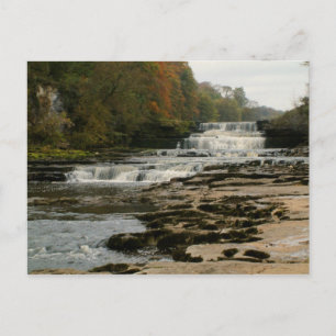 Aysgarth Lower Herfsten - Yorkshire Dales   Briefkaart