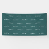 Ayucell 4x8 Étape et bannière répétée - Vert (Horizontal)