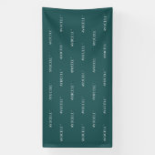 Ayucell 4x8 Étape et bannière répétée - Vert (Verticale)