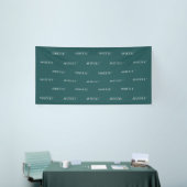 Ayucell 4x8 Step en Repeat Banner - Groen (Beurs)