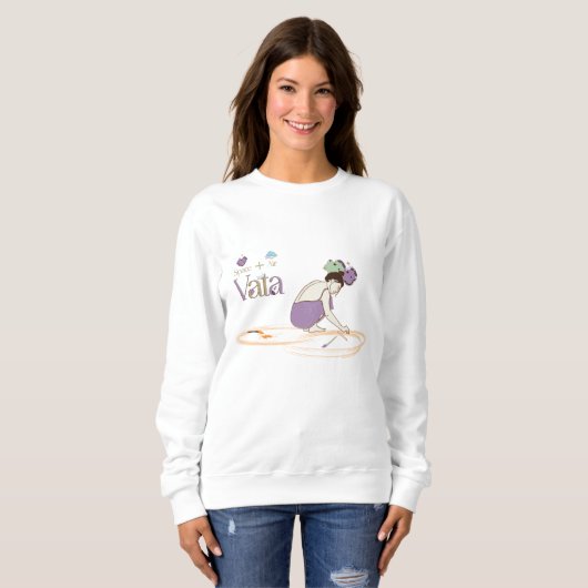 Ayurveda Vata Dosha Sweatshirt (Devant entier)