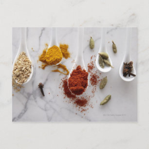 Ayurvedic Warming Specices Briefkaart