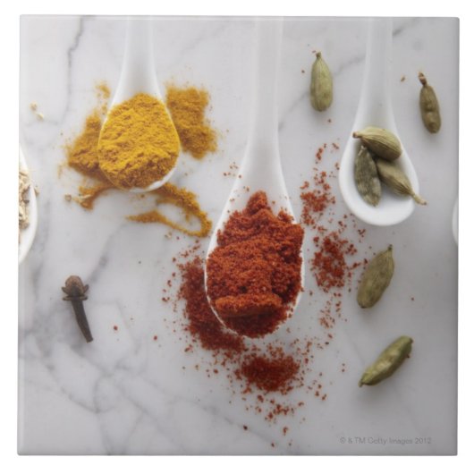 Ayurvedic Warming Specices Tegeltje (Voorkant)