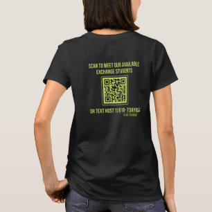 Ayusa Laat het avontuur beginnen QR Code (Vrouwen) T-shirt