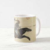 Ayusi vegen bandieten met een Lance Fine Art Koffiemok (Voorkant rechts)