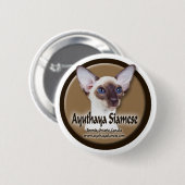 Ayuthaya Cage Sign Ronde Button 5,7 Cm (Voorkant /achterkant)