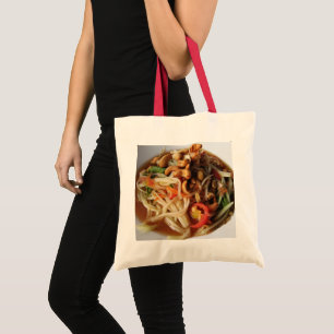 Ayutthaya Pittige Papajasalade [Som Tam] met Cashe Tote Bag
