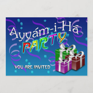 Ayyám-i-Há Party Kaart