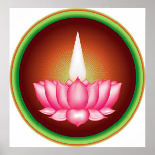 Ayyavazhi Indiaas Dharmic Religious Symbol Poster