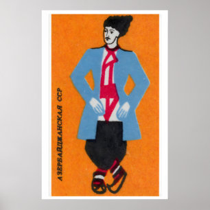 Azərbaybaanse Man - Luciferdoosje Print - Esthetis