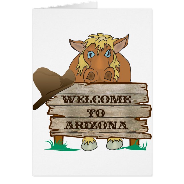 AZ- accueil au cheval de l'Arizona (Devant)