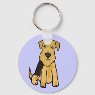AZ- Airedale Sleutelhanger