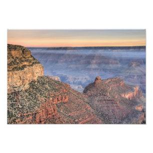AZ, Arizona, Grand Canyon National Park, Zuid Foto Afdruk