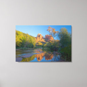 AZ, Arizona, Sedona, Crescent Moon Recreatie Canvas Afdruk