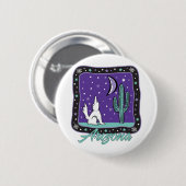 AZ-Coyote Ronde Button 5,7 Cm (Voorkant /achterkant)
