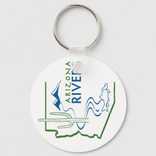 AZ Logo Sleutelhanger (Voorkant)