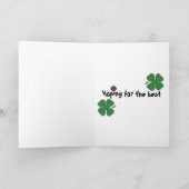 AZ- Paard en Paardenschoen Succes Kaart (Binnen)