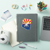 AZ State Lady Miner Sticker (iPad Cover)