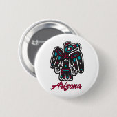 AZ Thunderbird Clan Ronde Button 5,7 Cm (Voorkant /achterkant)
