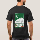 Azadi Mubarak: Celebrating Pakistan's Independence T-shirt (Achterkant)