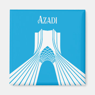 Azadi Tower Turquoise Magnet Magneet