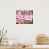 Azalea Bloom Close-Up Photography Poster (Keuken)