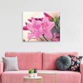 Azalea Blooms Canvas Afdruk (Insitu (Woonkamer))